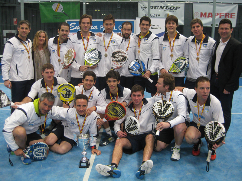Entrena P&aacute;del Club de Beriain, Campe&oacute;n de Espa&ntilde;a Por Equipos Absolutos de Clubes de P&aacute;del de Segunda Categor&iacute;a